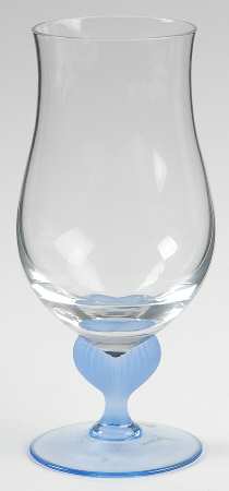 Sea Mist Sapphire Frosted Stem Iced Tea