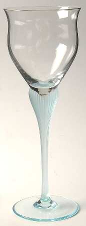 Sea Mist Turquoise Frosted Stem by Mikasa