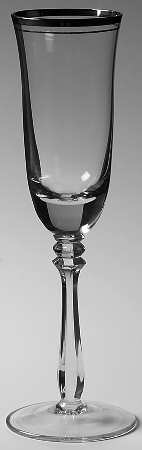 Silver Mist Fluted Champagne