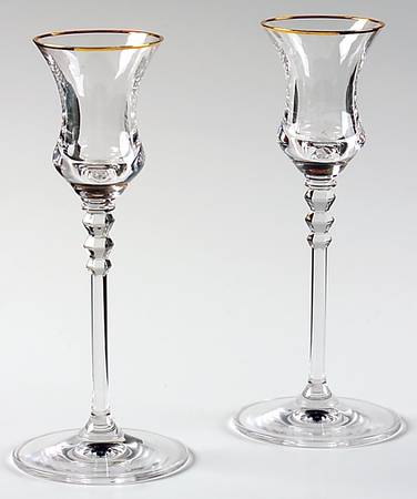 Sonata Gold 7" Candlestick/Single Light (Set of 2)