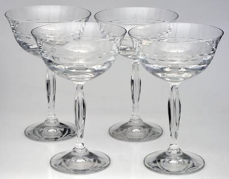 Sutton Point Champagne/Tall Sherbet - Set of 4