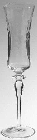 Tea Rose Fluted Champagne