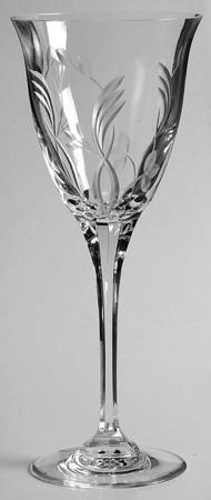 Touch of Spring Wine Glass