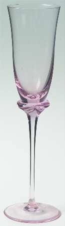 Tulip Pink Fluted Champagne