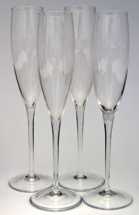 Venetian Fluted Champagne - Set of 4