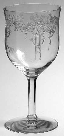 Roseland Clear Water Goblet