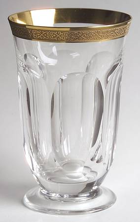 Lady Hamilton Gold Encrusted Band Beer Glass