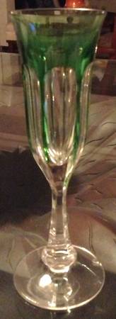 Lady Hamilton Chartreuse Fluted Champagne