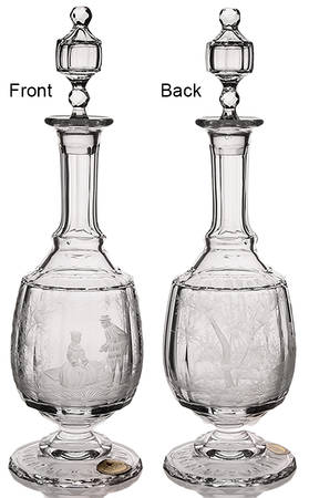 Maria Theresa (Etch) Decanter & Stopper