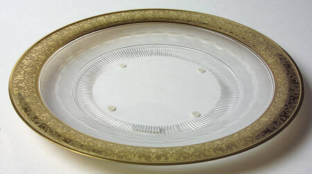 Splendid (Gold) Serving Plate