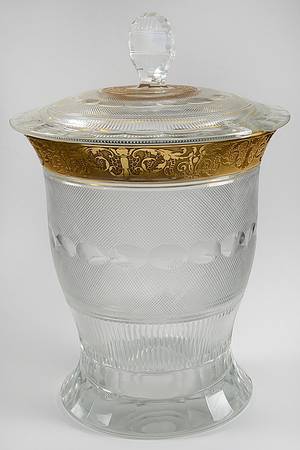 Splendid (Gold) Punch Bowl & Lid