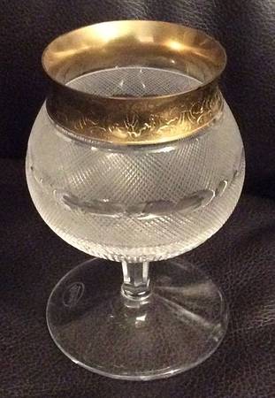 Splendid (Gold) Brandy Glass