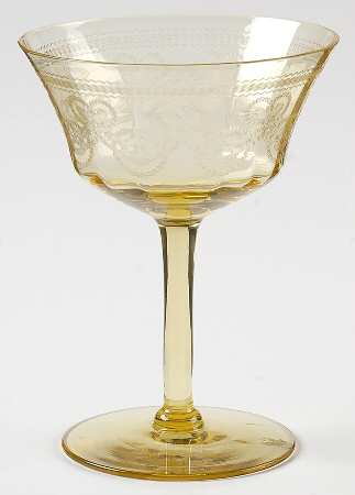 Necklace Yellow (Stem 7577) Champagne/Tall Sherbet