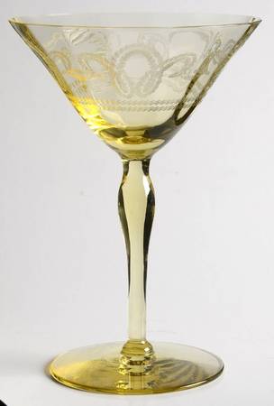 7604 1-2-1 Yellow Champagne/Tall Sherbet