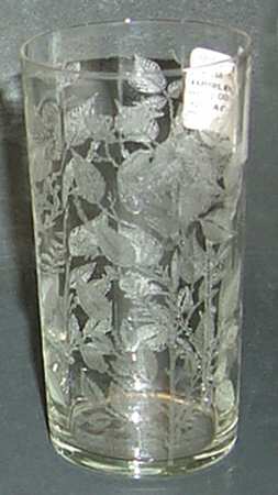 American Beauty (Stem #7565) Flat Tumbler