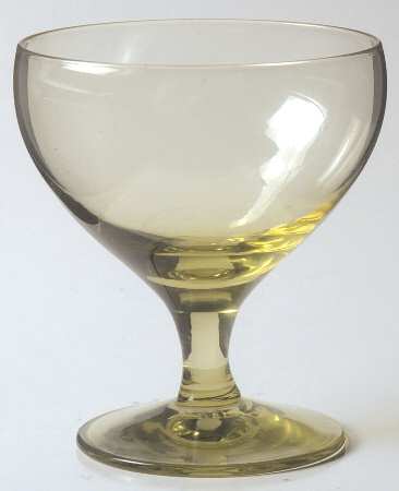 American Modern Chartreuse (Amber) Wine Glass