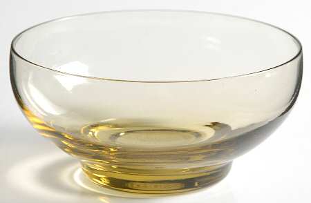 American Modern Chartreuse (Amber) Small Dessert Bowl