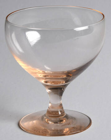American Modern Coral (Pink) Wine Glass