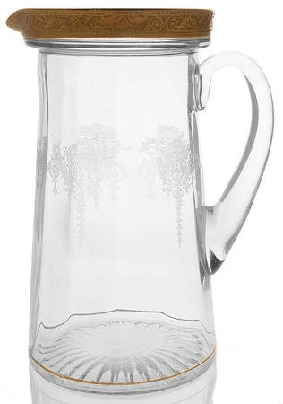 Biscayne Gold Encrusted (Stem 7586) 64 Oz Pitcher