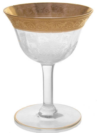 Biscayne Gold Encrusted (Stem 7586) Liquor Cocktail