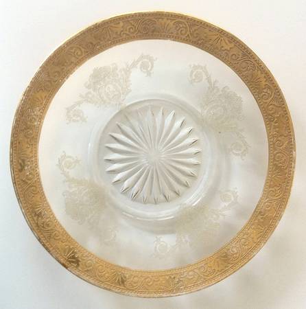 Biscayne Gold Encrusted (Stem 7586) Bread & Butter Plate