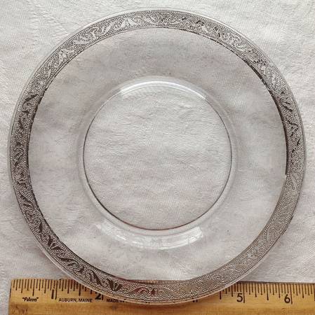 Carlton Marco (Platinum Border) Bread & Butter Plate