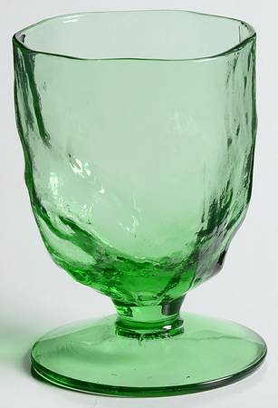 Crinkle Green Luncheon Wine