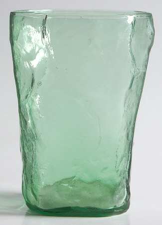 Crinkle Green 10 Oz Flat Tumbler