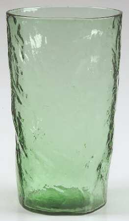 Crinkle Green 12 Oz Flat Tumbler