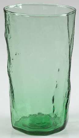 Crinkle Green Flat Iced Tea