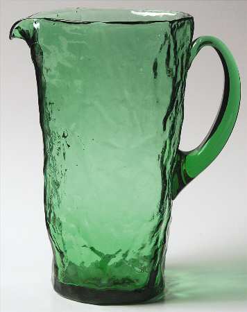 Crinkle Green 54 Oz Pitcher