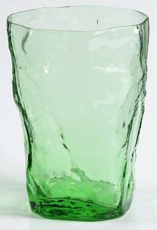 Crinkle Shamrock Green 10 Oz Flat Tumbler