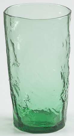 Crinkle Shamrock Green 12 Oz Flat Tumbler