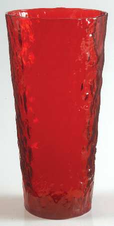 Crinkle Ruby Flat Iced Tea