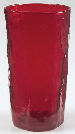 Crinkle Ruby Flat Iced Tea