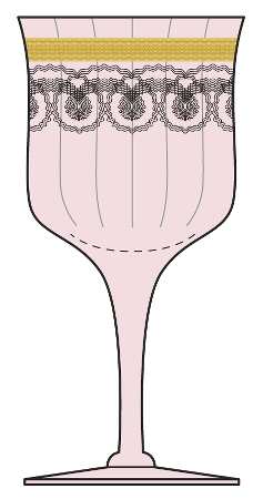 Gold Dec 329 Pink