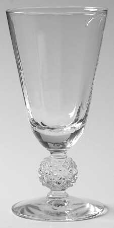 Golf Ball Clear Juice Glass