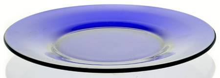 Golf Ball Cobalt Blue (Ritz Blue) Luncheon Plate