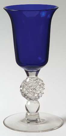 Golf Ball Cobalt Blue (Ritz Blue) 6" Torch Candle