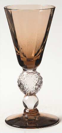 Golf Ball Caramel (Bowl Foot Optic) Sherry Glass