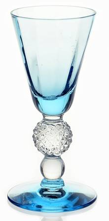Golf Ball Copen Blue (Bowl Foot) Optic Sherry Glass