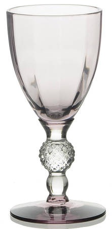 Golf Ball Light Amethyst Brandy/Cordial Glass