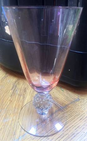 Golf Ball Pink 9 Oz Footed Tumbler