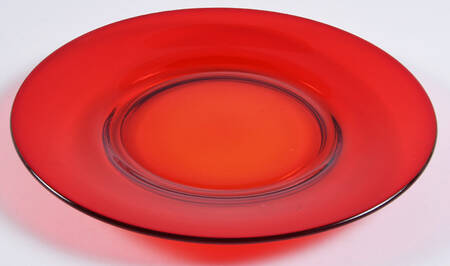 Golf Ball Ruby 7" Salad Plate