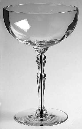 Majesty (Black Case Stem) Champagne/Tall Sherbet