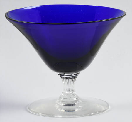 Monroe Cobalt Blue Low Sherbet