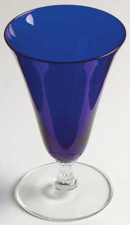 Monroe Cobalt Blue Juice Glass