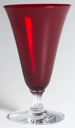 Monroe Red Juice Glass