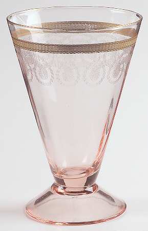 Morgana Pink 11 Oz Footed Tumbler