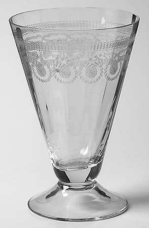 Primrose Lane Clear Footed Tumbler